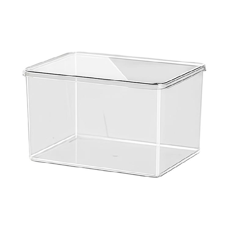 Klares Acryl Schreibtisch-Aquarium Bruchsicher Rahmenlos Wasser-Terrarien für Betta Garnelen Fische