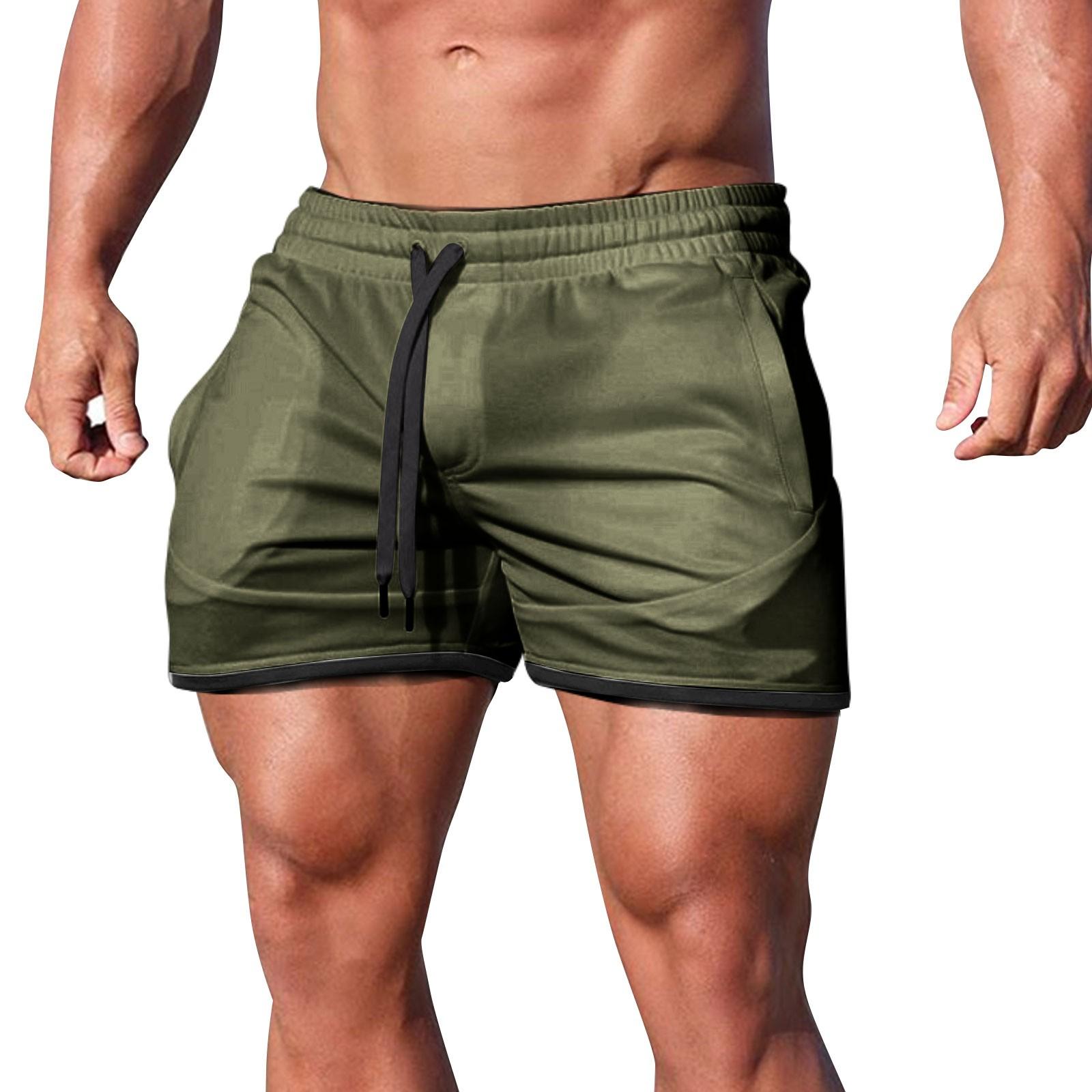 

Summer Men s Casual Quarter Pants Sports Running Beach Shorts XXL чорний