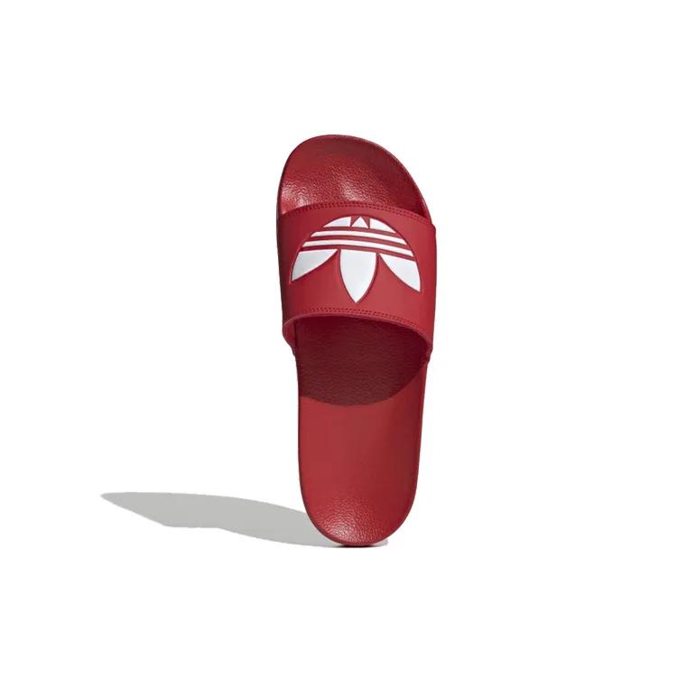 adidas Adilette Lite Slides 'Trefoil Logo - Scarlet' (Unisex) Scarlet / Cloud White / Scarlet Slide Slippers FU8296