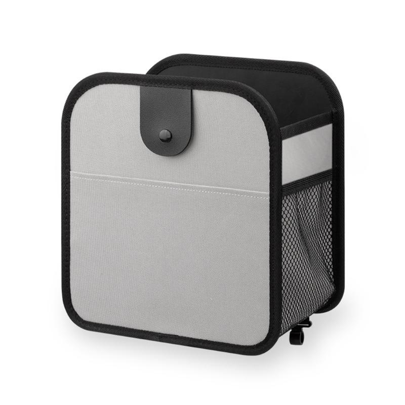 

Car Trash Can With Large Capacity And Side Pocket Hangs On Seat Back For Easy Access Foldable Design For Space Saving