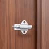 2Pcs Spring Door Bolt Lock Window Security Pull Rings Spring Bounce Door Bolt Latches Lock Aluminum Alloy Door Latches