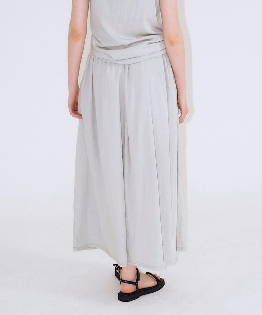 Apoem Drape Volume Skirt -2Colors