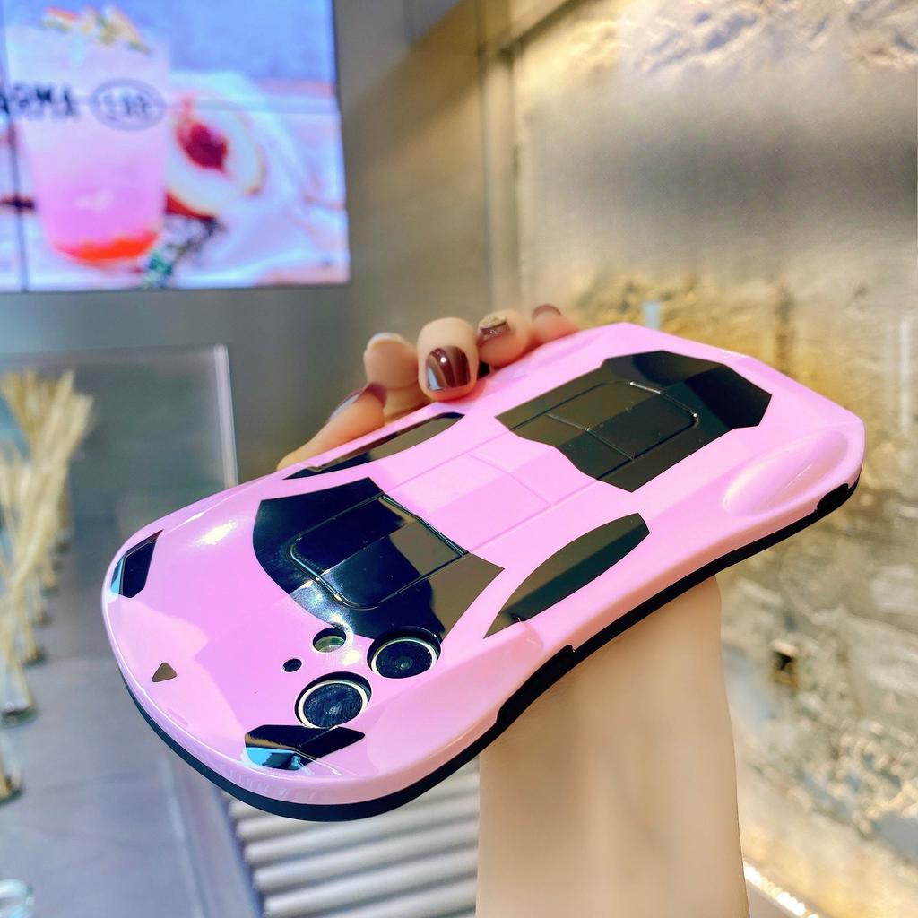 Suitable for Apple 16promax/11/Xr 3D Sports Car Phone Cases, 7P Couple Car Soft Case Racing Car Protective Cases
