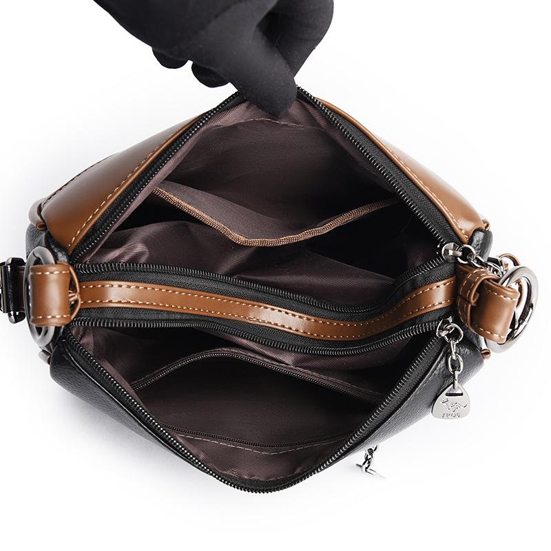 New Fashionable and Versatile Wear-resistant and Durable Ladies Handbag - Trendy Patchwork Crossbody and Shoulder Bag