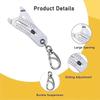 Portable Precision Thread Size Inspection Tool With Keychain Gauge Measuring Instrument For Easy Carrying And Quick Detection