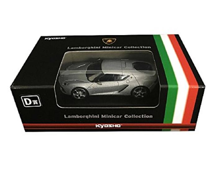 Kyosho Lamborghini Miniature Car Collection Asterion Silver 1/64 LPI910-4