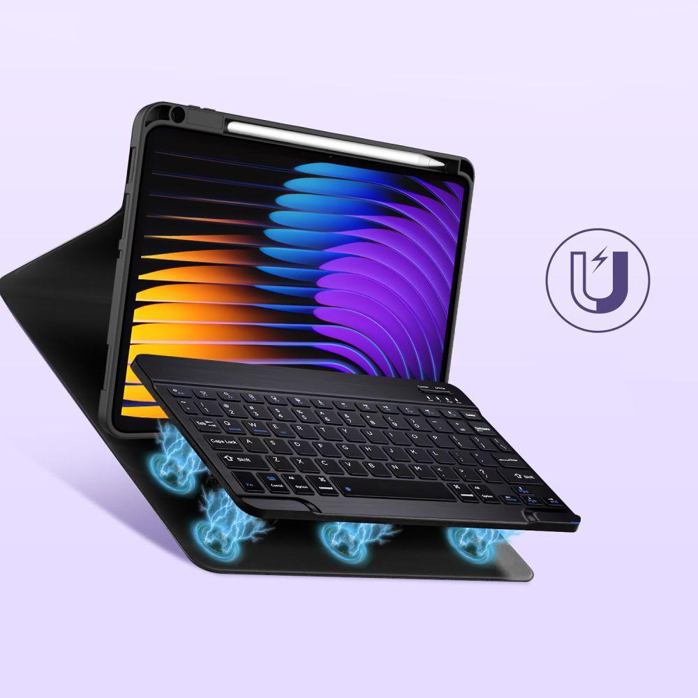 Tech-Protect Sc Pen + Klávesnice Xiaomi Pad 7 / 7 Pro Černá