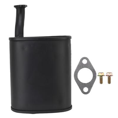 Generator Muffler for GX340 GX390 11HP 13HP Steel Generator Muffler Replacement for 440cc 337cc 338cc 389cc 420cc 439cc