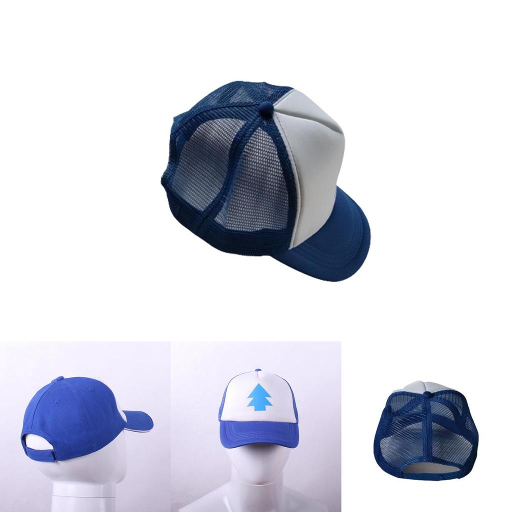 Hip-hop Style Gravity Falls Hat With Cool Cartoon Graphics