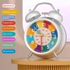 Kids Learning Alarm Clock Cute Colorful Silent Wake Up Clock for Children Bedroom Home Portable Travel Use