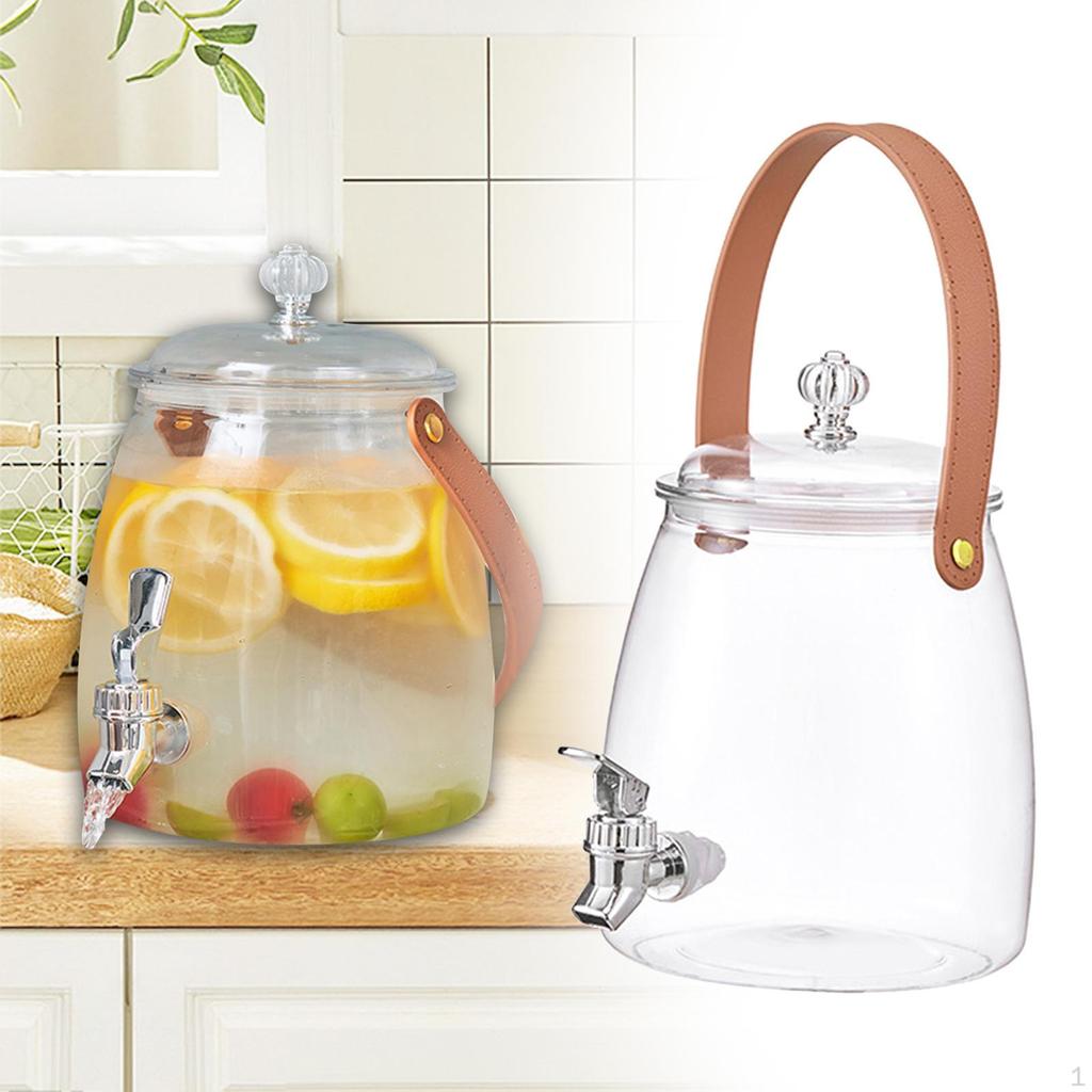 Beverage Dispenser Cold Drink Easy Water Juice Liquid Container