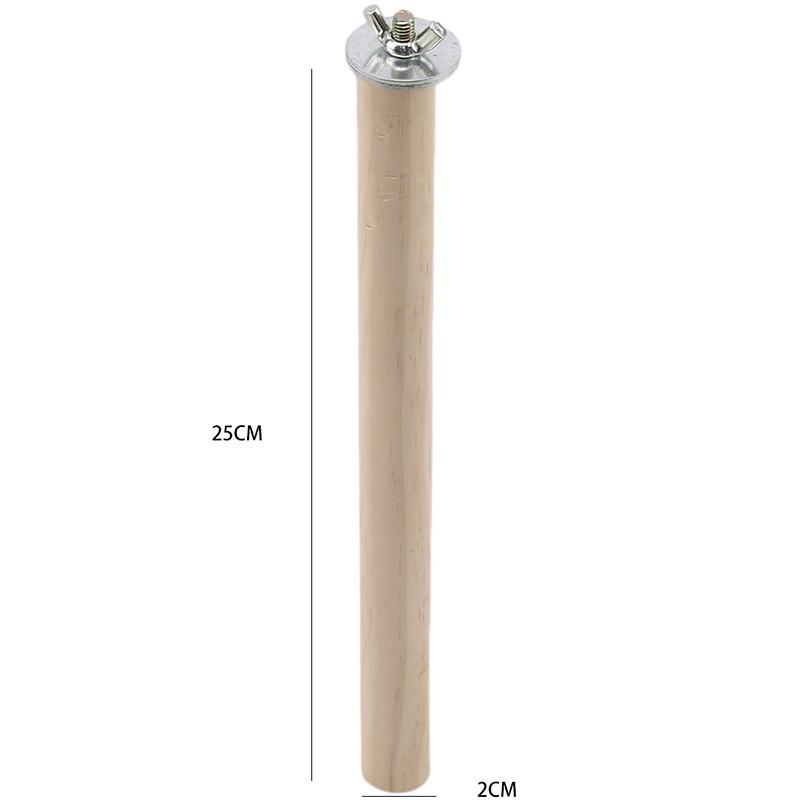 10/14/20//25cm Parrot Pet Raw Wood Hanging Stand Rack Toy Parakeet Hamster Branch Perches Bird Cage Accessories