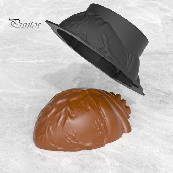 Halloween Silicone Cake Mold Realistic Human Heart Shape Reusable Easy To Clean DIY Baking Tools for Cookies Chocolates