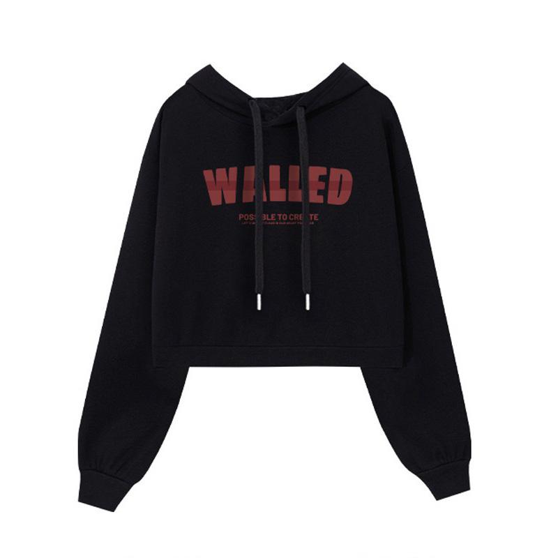 

Женские свободные свитера с длинным рукавом и V-образным вырезом, женские топы, однотонные толстовки XL чёрный