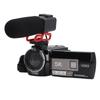 Digital Camcorder 5K 56MP Anti Shake 18X Zoom IR Night Vision with 3 Inch IPS Touch Screen Fill