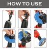 Drill To Angle Grinder Converter Connector Rod Power Tool Conversion Accessories Kit