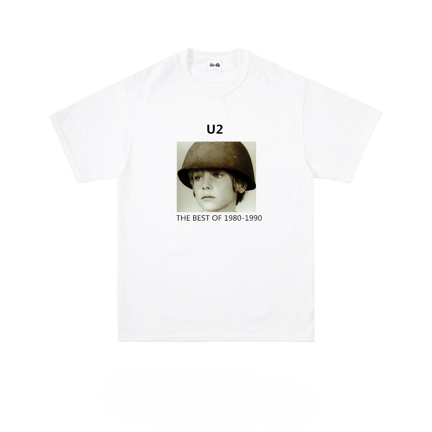 

2026 U2 Band T-shirt - Rock Summer Short Sleeve - Unisex s and Women s Same Style Cotton Printed Design Retro Style - Comfortable 2XL