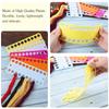 10 Pcs Cross Stitch String Hole Thread Board Embroidery Threading Board Embroidery Entanglement Thread Board Plastic