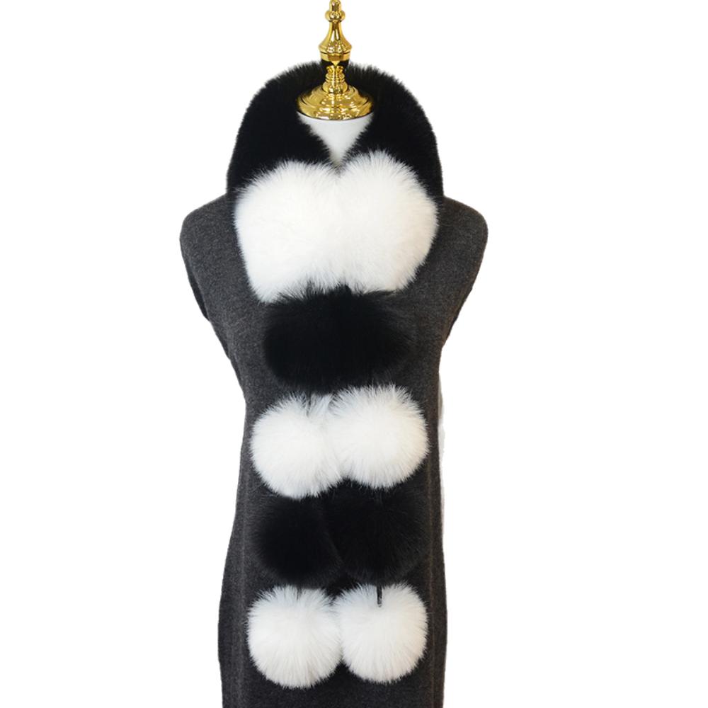 Windproof Women Fashion Scarf Long Neck Warmer Collar New Warmth Magnetic Scarf  Christmas Gift