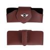 Leather Car Glasses Frame Sun Visor Sunglasses Storage Holder For Mini Cooper JCW Works F54 F55 F56 F57 F60 R50 R52 R53 R55 R56