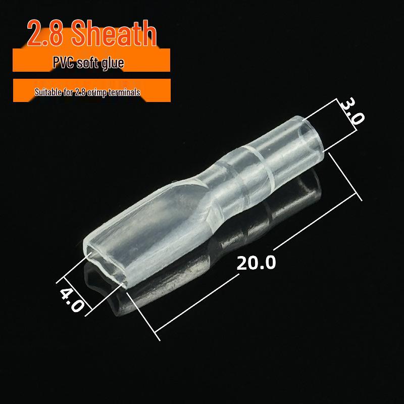 2.2/2.8/4.8/6.3 Spade Terminal Female & Male Wiring Connector Sheath