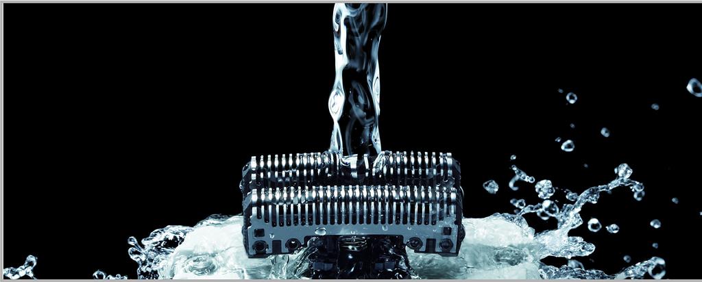 Panasonic Wet Dry Men's Shaver, 3-Blade, & Use, Red, ES-RL13-R