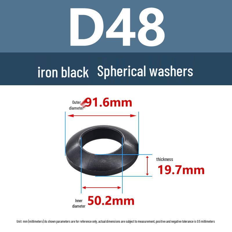 304 Stainless Steel Spherical Tapered Gasket - Concave-Convex Combination