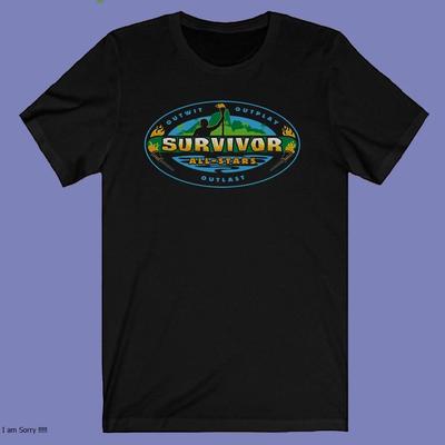 Survivor All Stars Men's Black Size S-3XL