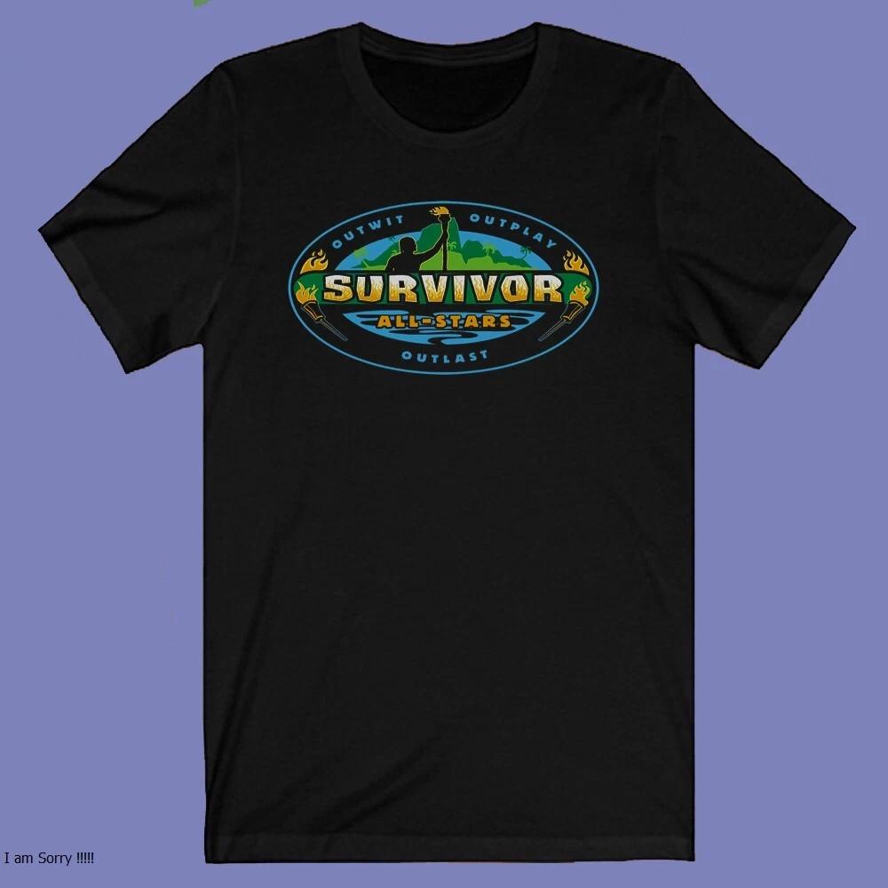 Survivor All Stars Men s Black Size S-3XL 2XL