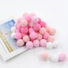 500 szt. Pom Poms Sztuka i rzemiosło - Różne pompony i rękodzieło Puszyste kulki do majsterkowania Sztuka i rzemiosło Tworzenie dekoracji