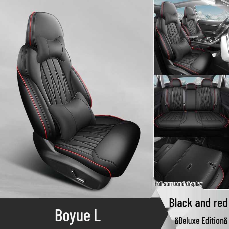 All-Season Seat Covers for 25 Geely Boyue L Models & Cushions for 24 Models - Complete Coverage