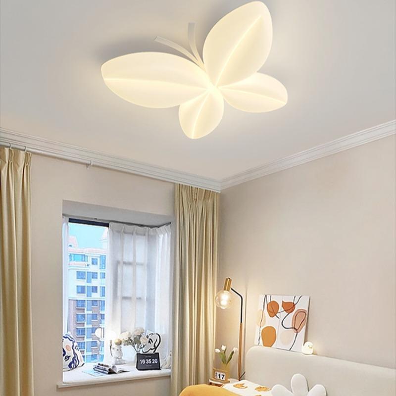 Full Spectrum Eye Protection Bedroom Light, Butter Wind Butterfly Ceiling Light