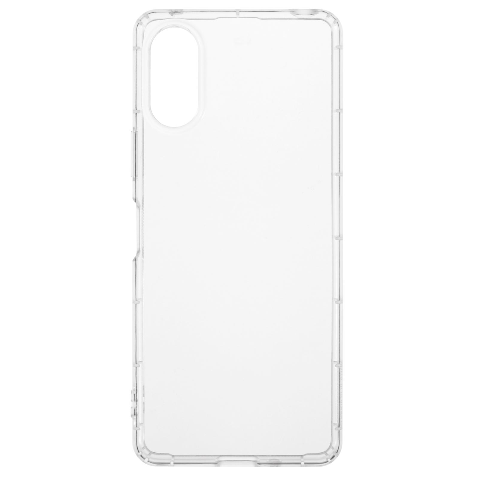 

For Sony Xperia 10 VI Clear Case Anti-Drop TPU Phone Cover (Big Rear Lens Hole) A