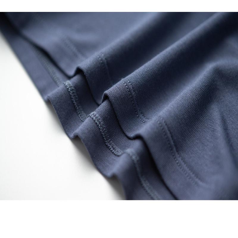 CANVAUS Women'S Summer New Half-High Collar Modal Short-Sleeved Slim T-Shirt