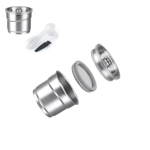 

JOYSOG Stainless Steel Refillable Coffee Capsule Kit for illy X7/illy Y3/illy Y5 Coffee Machines, Reusable Capsule Filter Pods