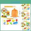 Diy Childrens Plastic Building Blocks Assembly Interlocking Education Early