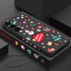 Christmas Snowman Magnetic Case For Samsung Galaxy S21 S24 FE S24 S23 S22 Ultra Plus For Magsafe Wireless Charge Lanyard Cover