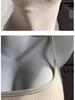 Chest-Enhancing Brushed Cotton Camisole with Inner Padding and Flared Design for Women