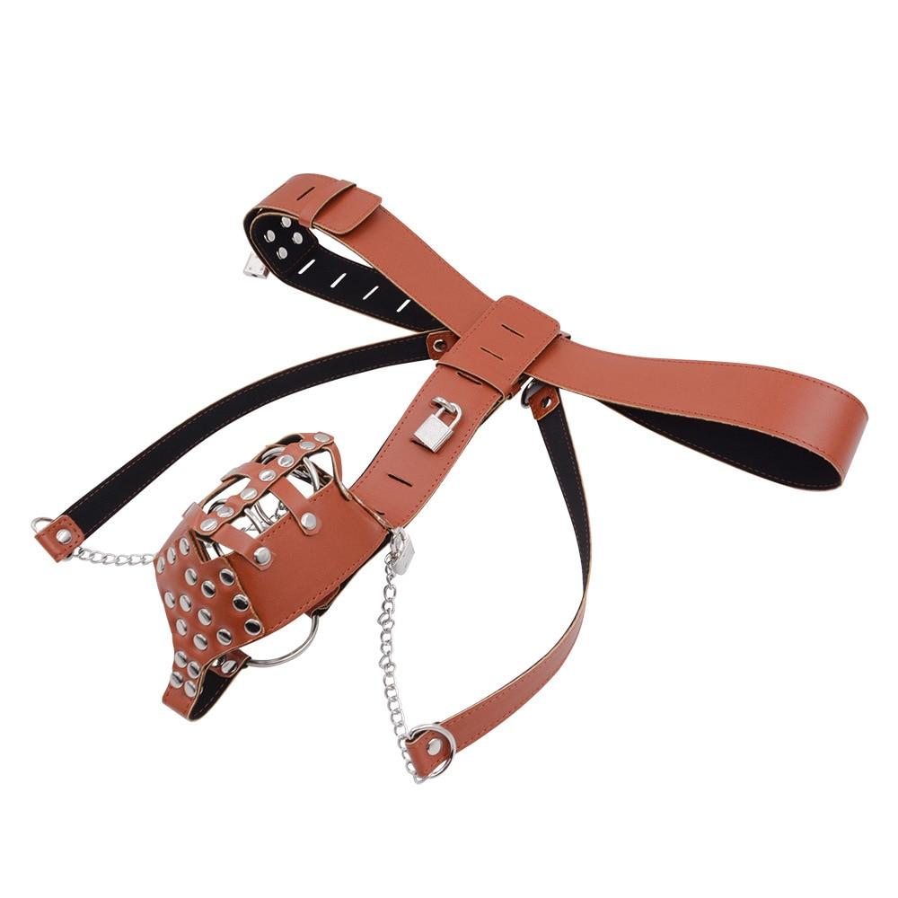 Chastity Locks for Men Wearing Underwear Male Slave Lower Body Training Gay Sex Toys BDSM PU Leather Harness