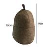 1x Sauna Hat 3mm Thick Anti Heat Headgear Banya Russian Style Wool Felt Shower Cap for Men Women Shower Bathing Accessories