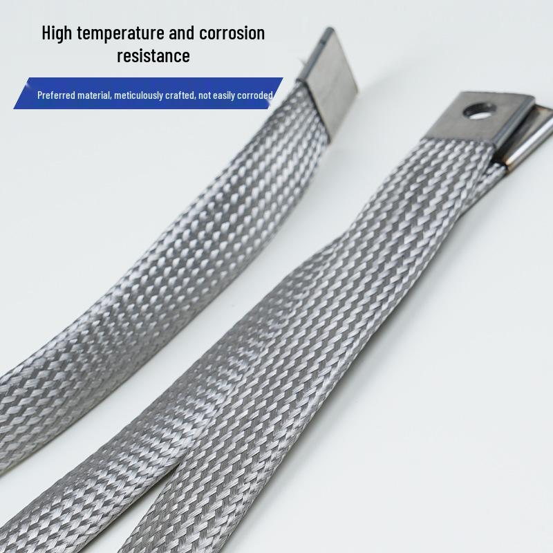 Aluminum-Magnesium Alloy Tinned Copper Braided Wire for Electrical Equipment and Battery Grounding