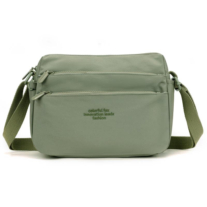 Women's Fashion Trend Shoulder Bag Anti-splashing Multi-layer Casual Messenger Bag