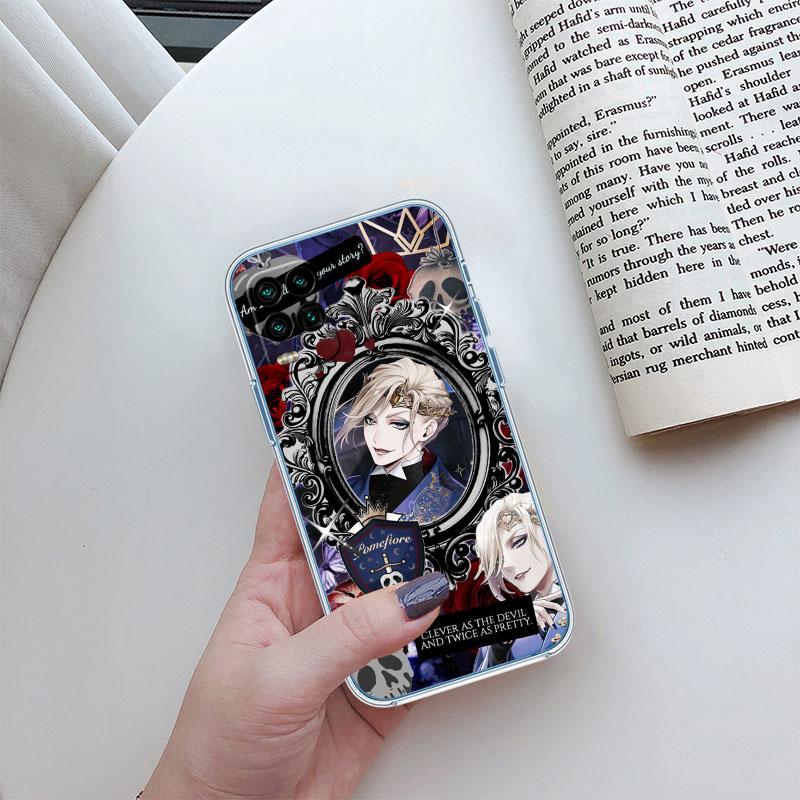 Twisted Wonderland Transparent Phone Case for Motorola Moto E22I E22S E22 E32 E40 E7 E7I G Plus Power Play Stylus G22 G14
