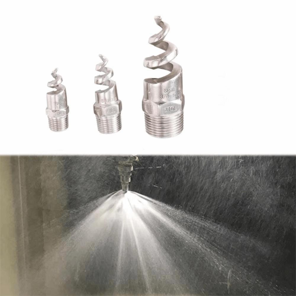 Male Thread Spiral Nozzle Stainless Steel Atomization Nozzle Jet Nozzle Lawn Sprinkler