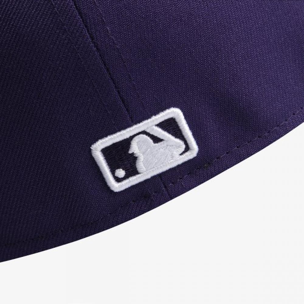 New Era Mlb La Dodgers Fitted Cap Purple 15131699