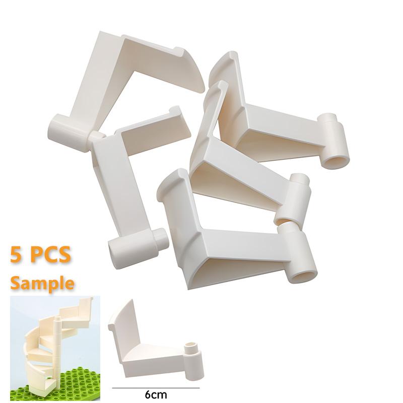 Duży Klockowy Mini Mebelki Domek do Zabawy Kompatybilne Akcesoria Duploed Części do Montażu Zabawki Dla Dzieci