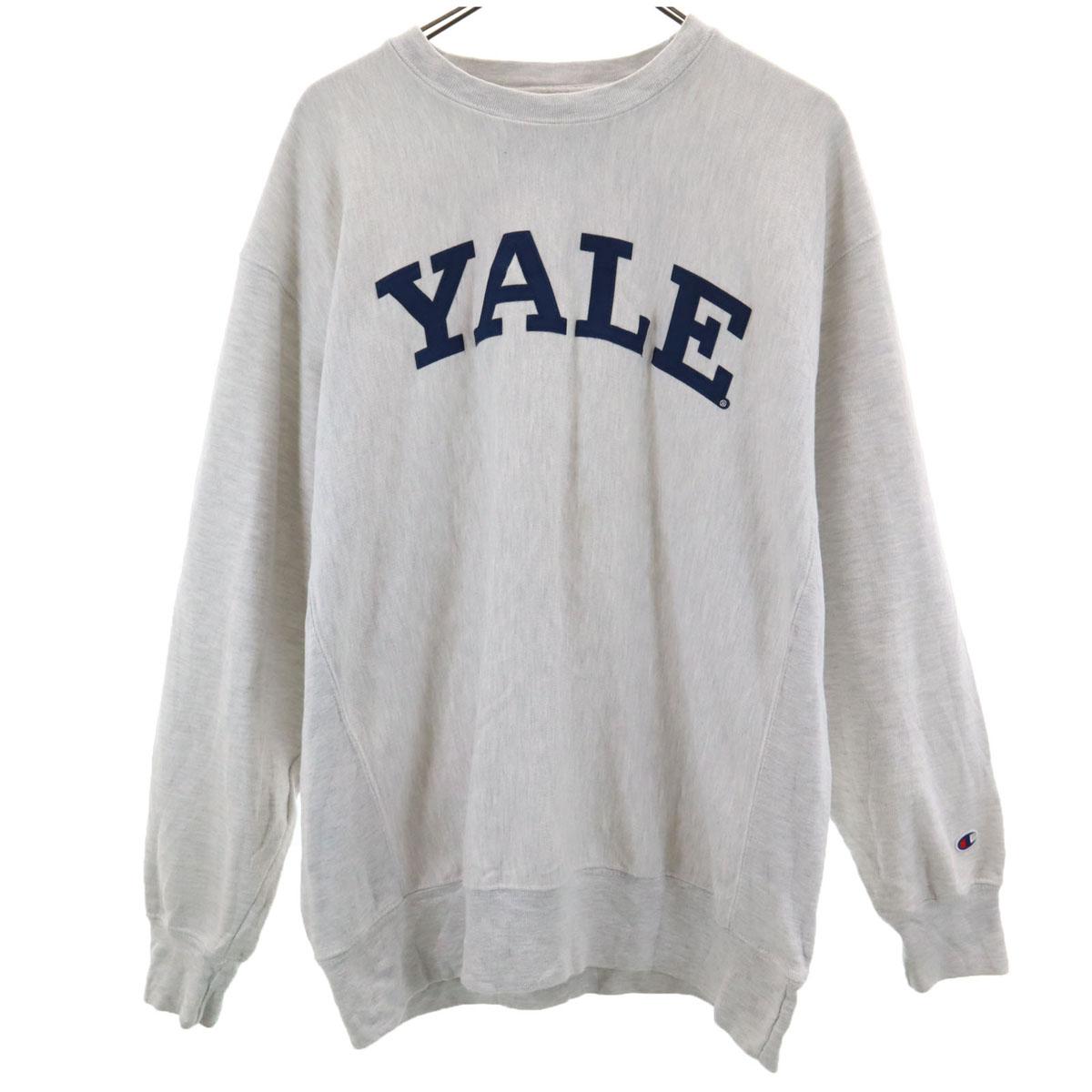 

Champion premium Long sleeve sweat L Light gray Men s Used