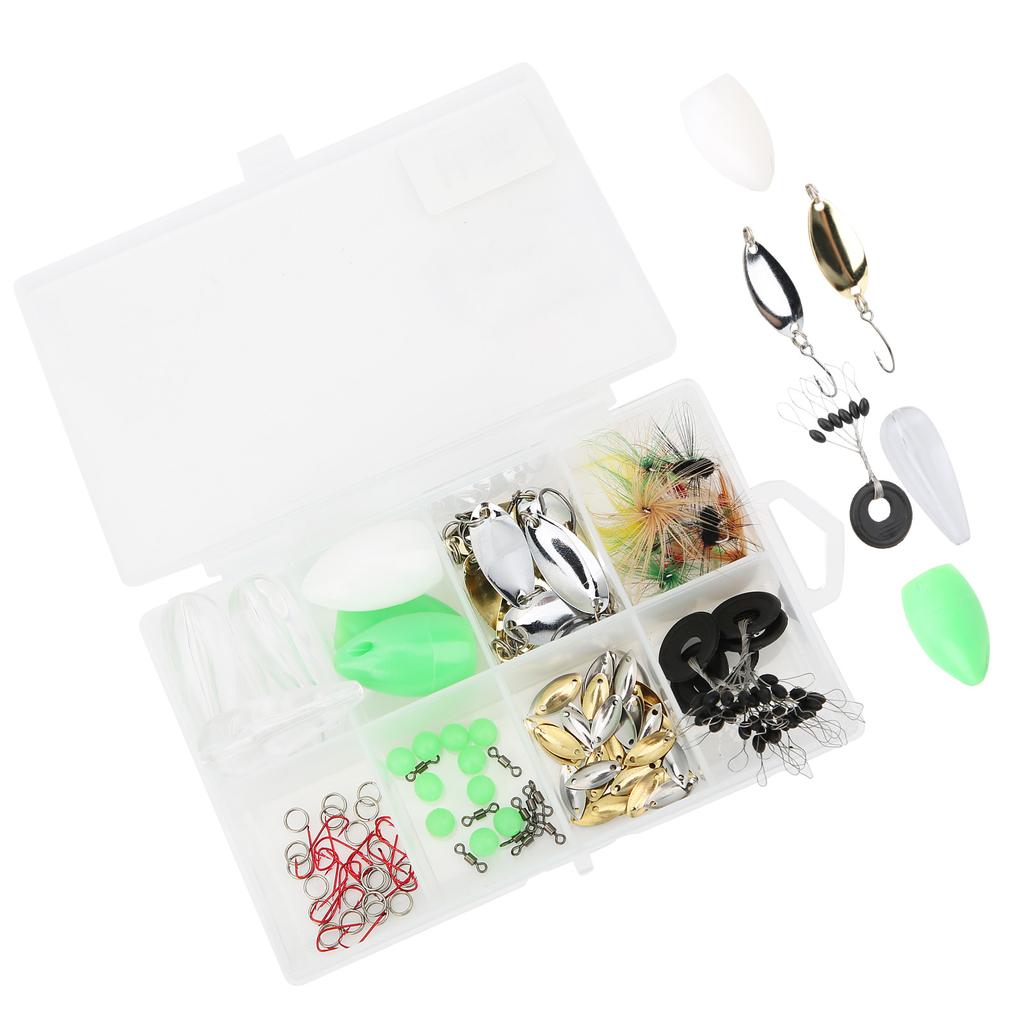 Fishing Fly Sequins Lures Beans Hook Melon Seeds Thrower Fish Tackle Accessories Kit