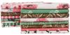 Soimoi 16 Pc Fat Quarter Bundle Floral With Geometrics  Print 18"x 22"  DIY Patchwork-100  Cotton  Pre-Cut Quilting Fabric Pink &