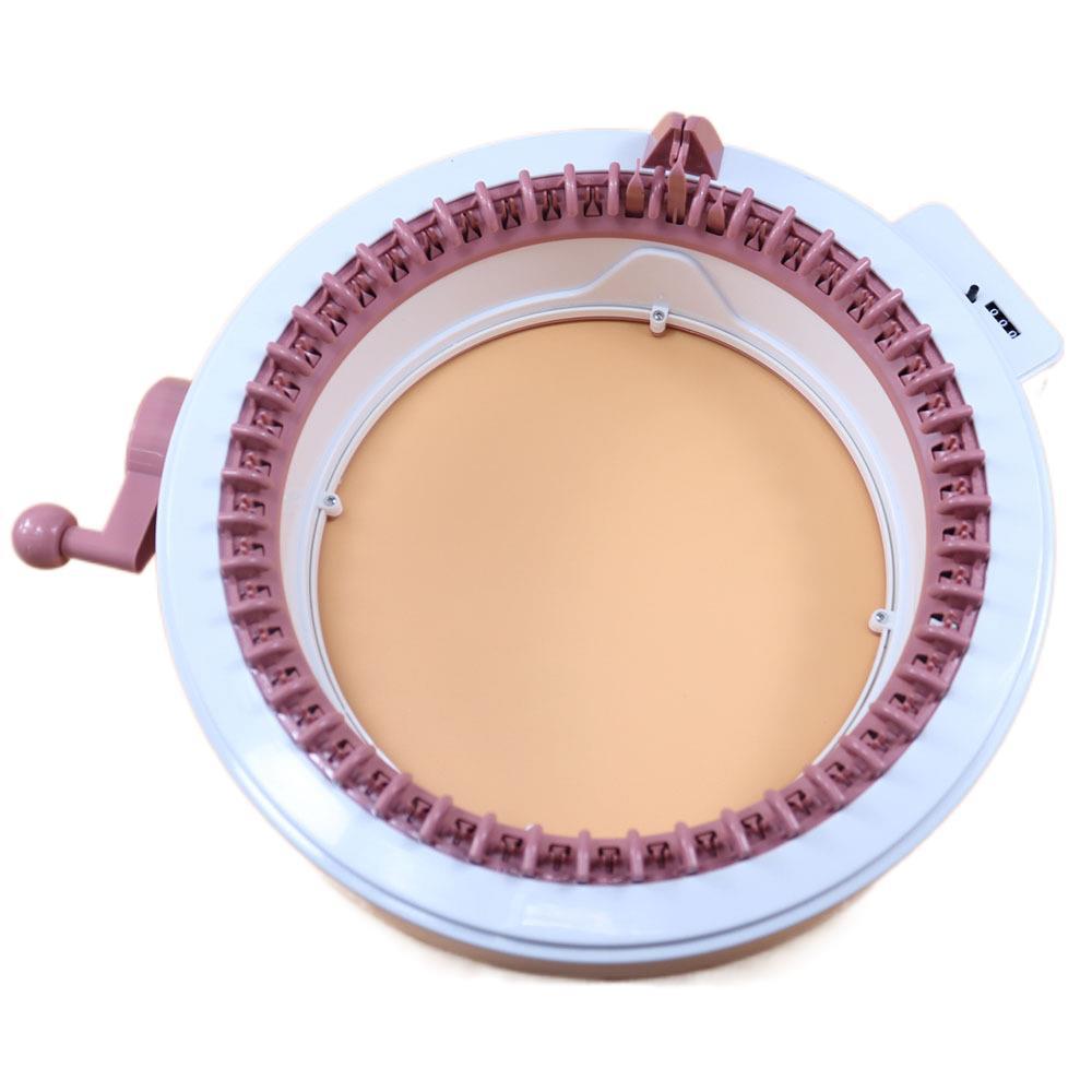 Handmade 48-Needle Circular Knitting Machine for Scarves & Hats - Children's Pretend Play Toy